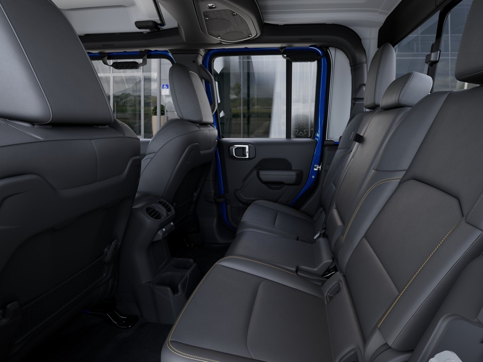 New 2026 Hydro Blue Pearl-Coat Exterior Paint Jeep Texas Trail image 49