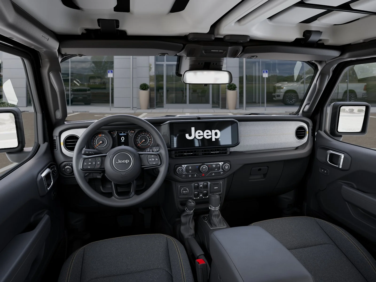 New 2026 Granite Crystal Metallic Clear-Coat Exterior Paint Jeep Sport image 44