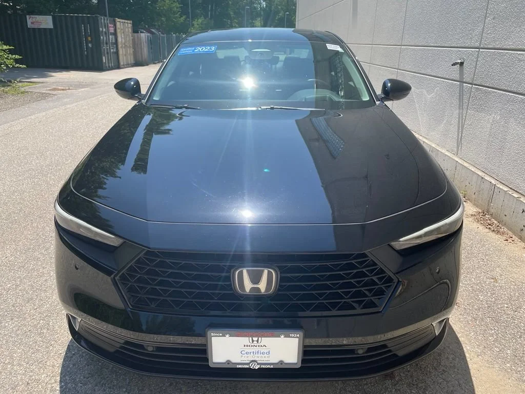 Certified Used 2023 Crystal Black Pearl Honda HYBRID TRG image 24