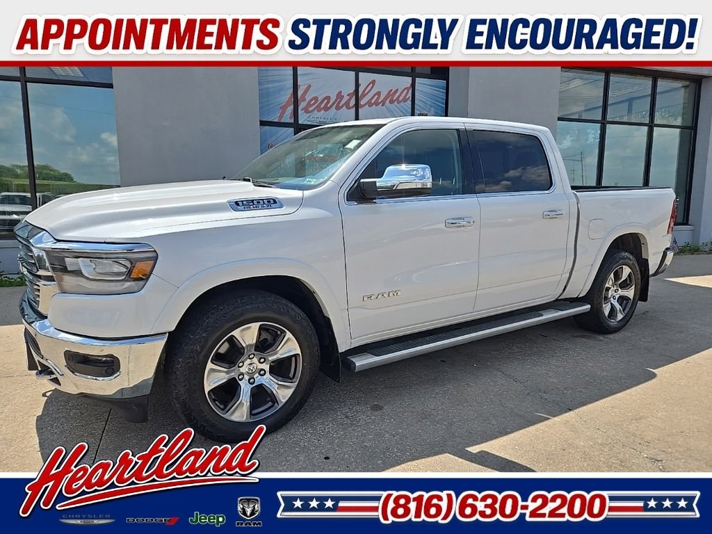 Used 2019 White Ram Laramie image 4