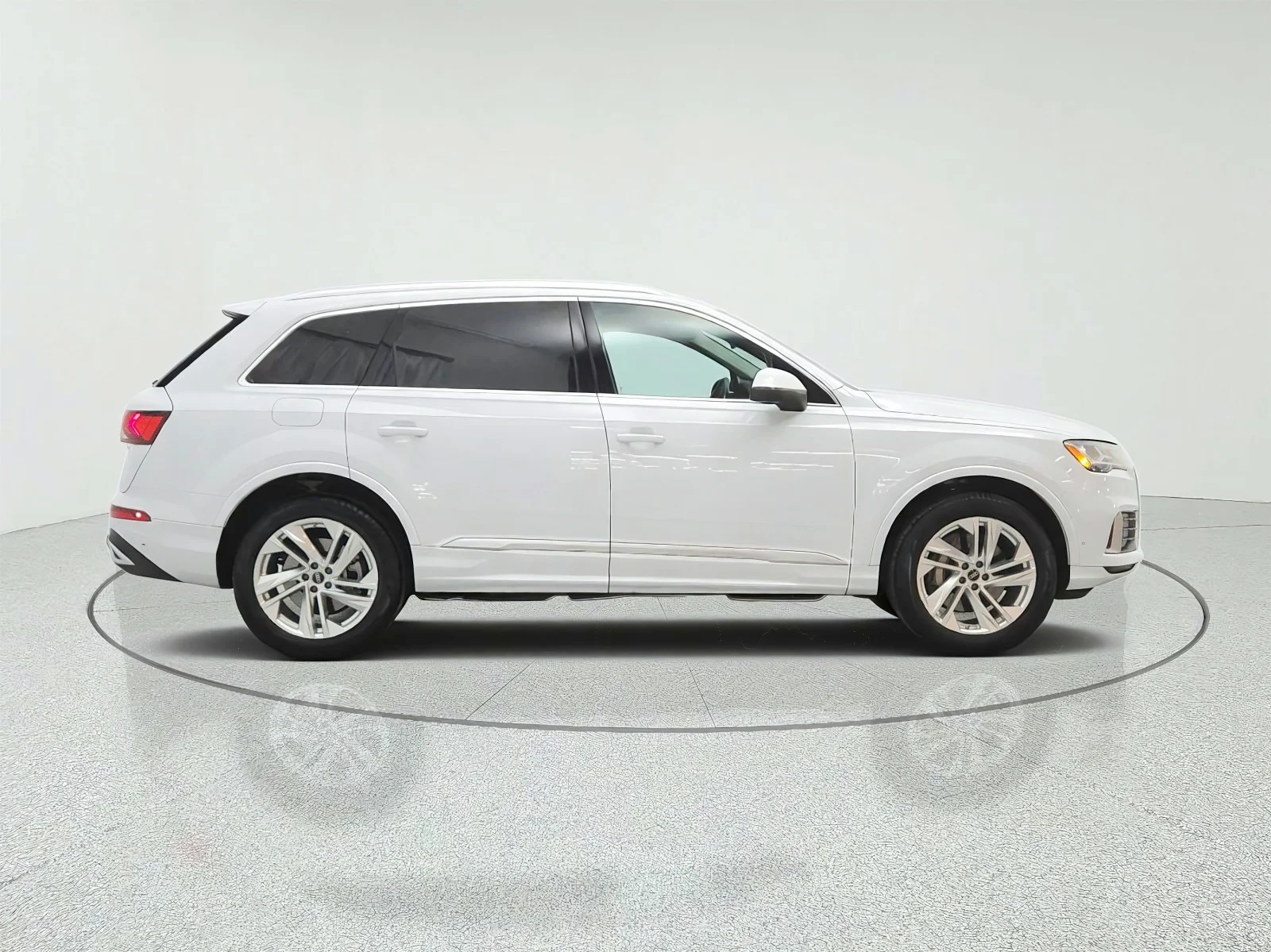 Used 2023 Glacier White Metallic Audi Premium image 4
