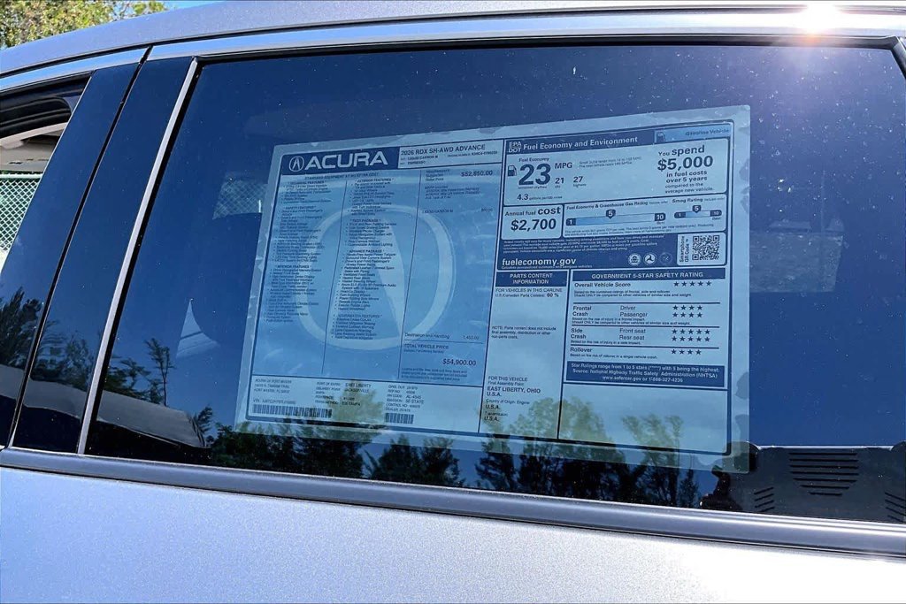 New 2026 Gray Acura Advance Package image 22