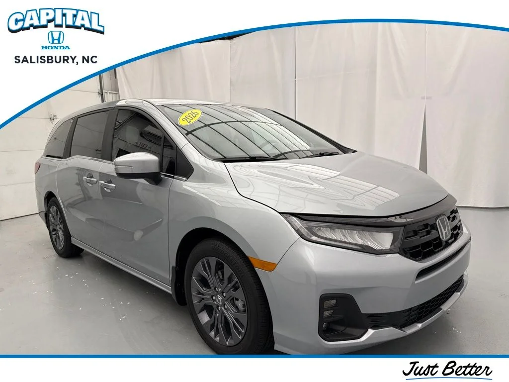 New 2026 Solar Silver Metallic Honda Touring image 1