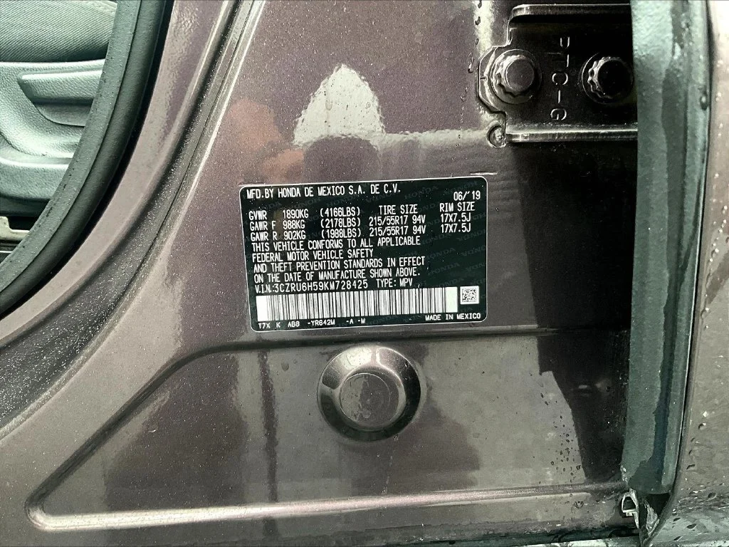 Used 2019 Midnight Amethyst Metallic Honda EX image 19