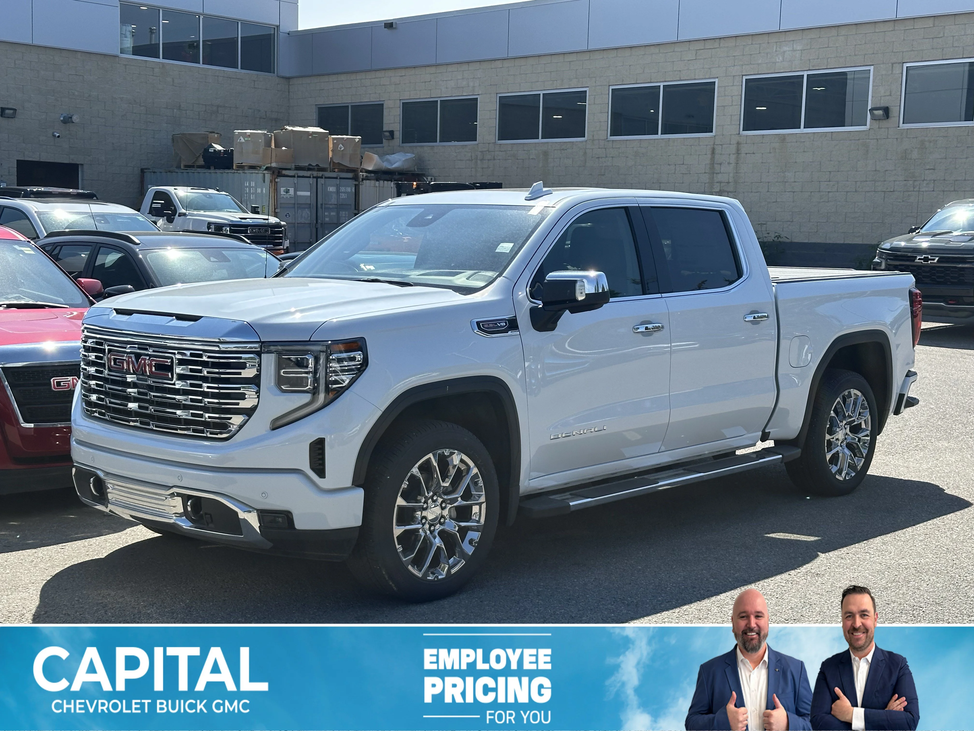 New 2026 Glacier White Tricoat GMC Denali image 1