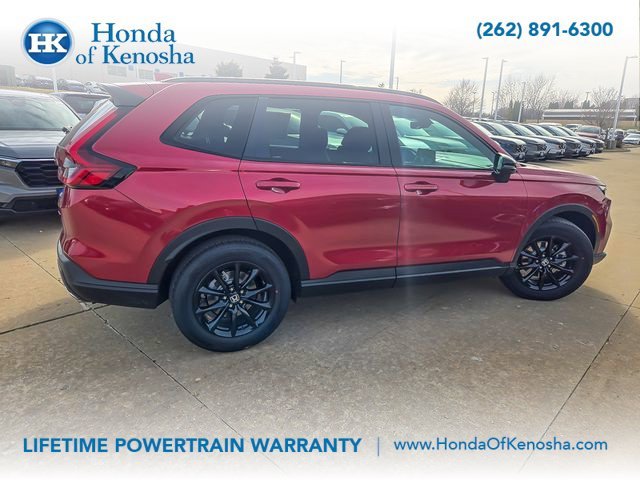 New 2027 Radiant Red Metallic Honda Sport-L Hybrid AWD image 6