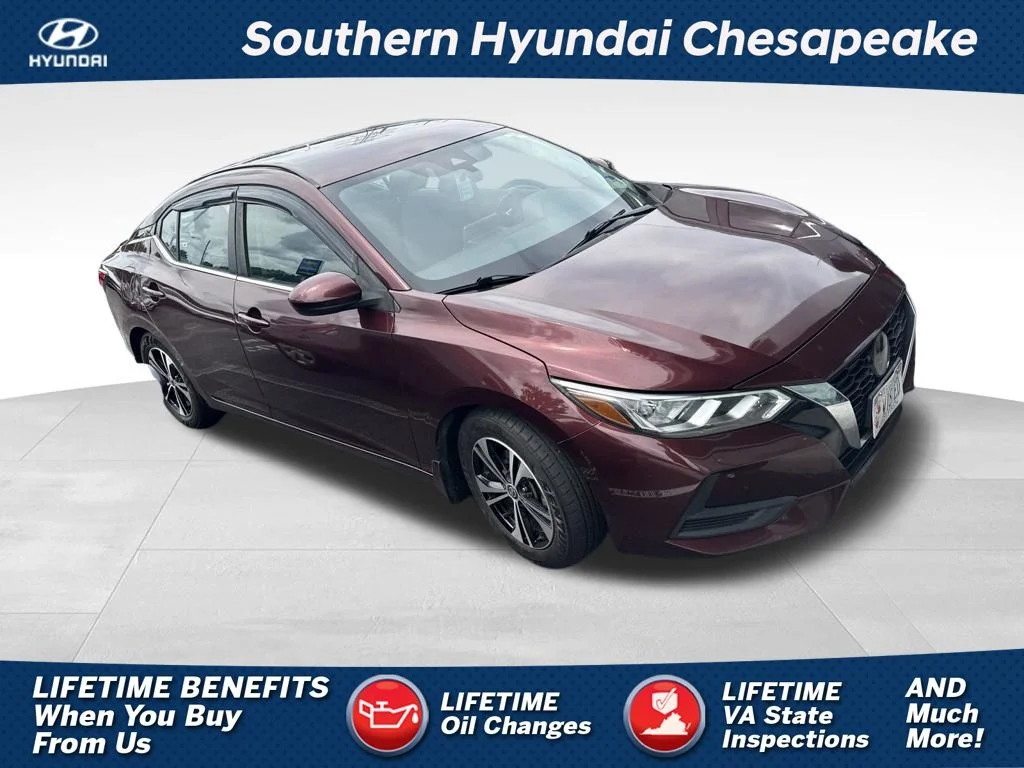 Used 2022 Red Nissan SV image 1
