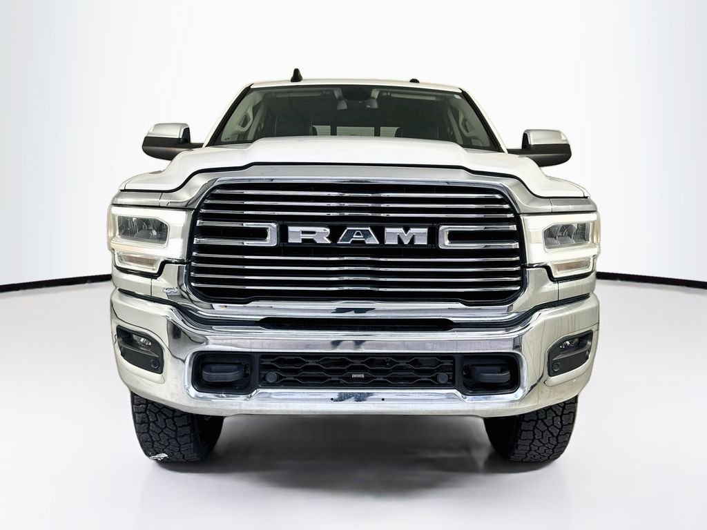 Used 2022 Bright White Clearcoat Ram Laramie image 2