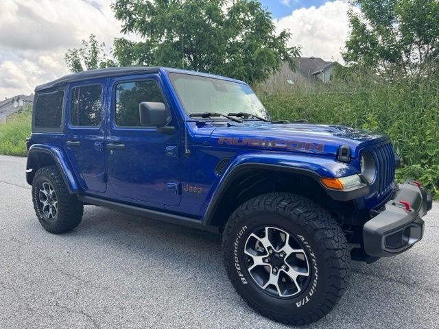 Used 2019 Ocean Blue Metallic Jeep Unlimited Rubicon image 7
