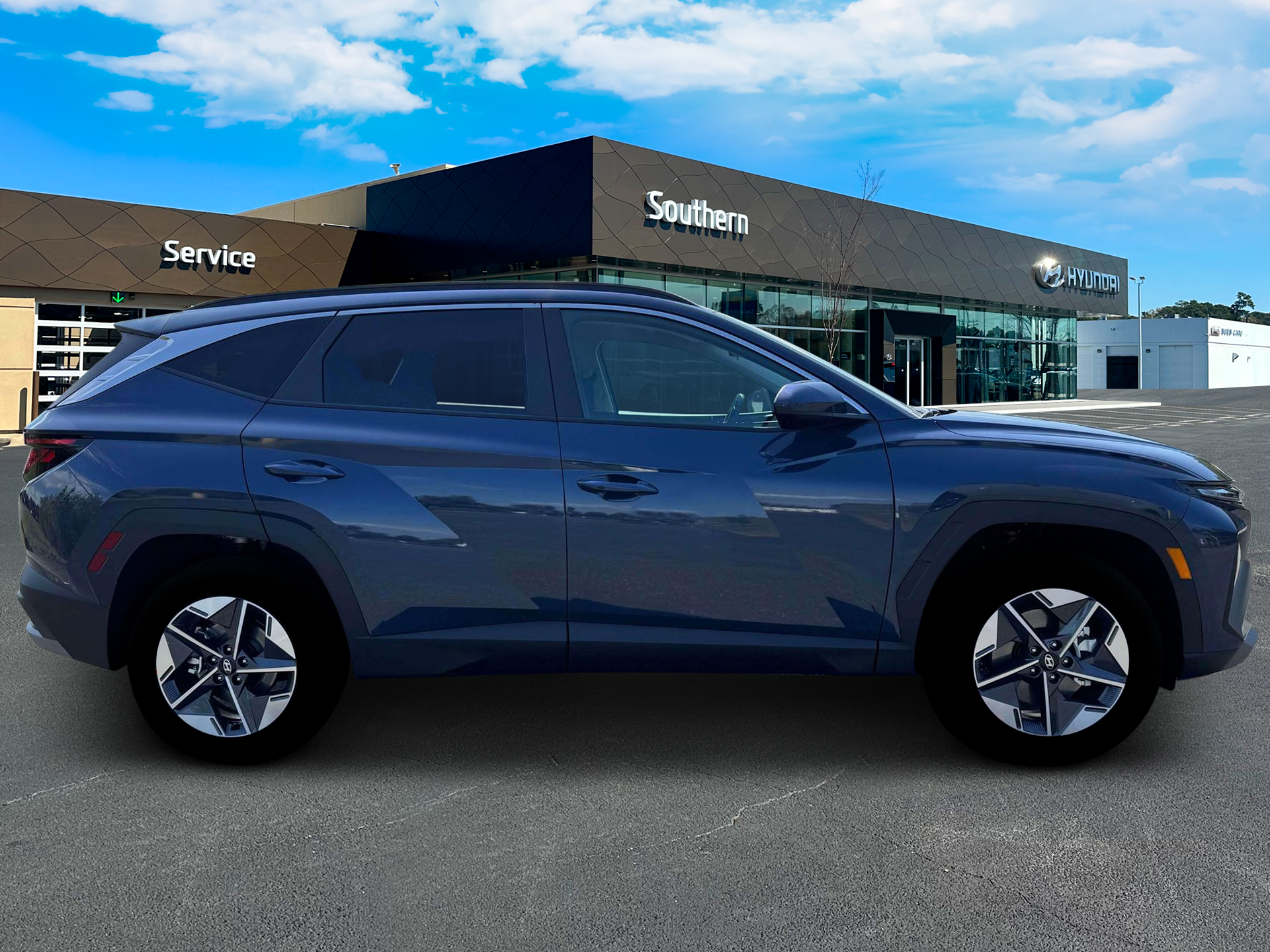 New 2026 Blue Hyundai SEL AWD image 9