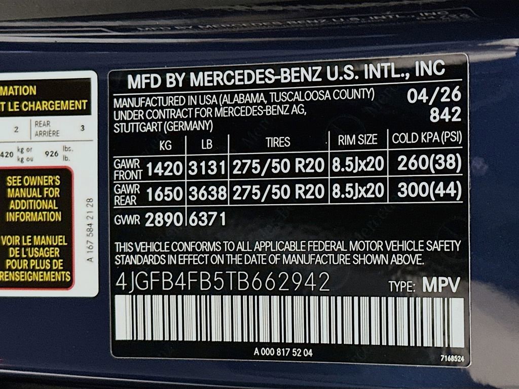 New 2026 Twilight Blue Metallic Mercedes-Benz GLE 350 image 64
