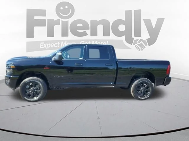 New 2026 Diamond Black Crystal Pearl-Coat Exterior Paint RAM Laramie image 2