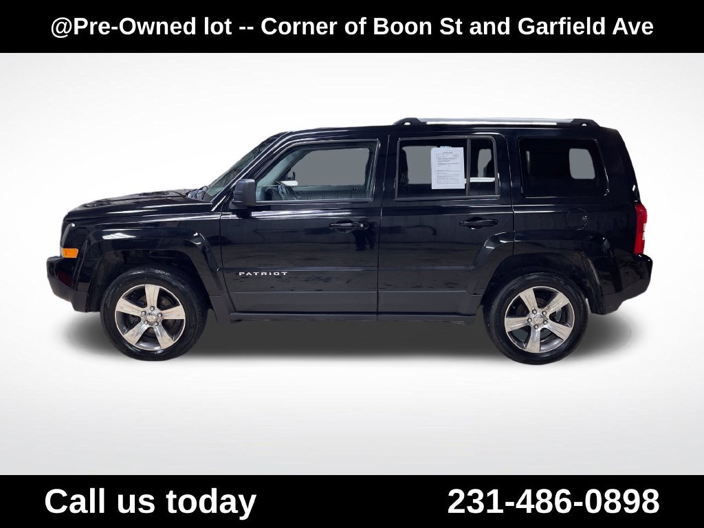 Used 2017 Jeep Patriot High Altitude with VIN 1C4NJRAB8HD125095 for sale in Traverse City, MI
