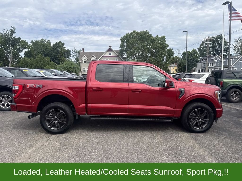 Used 2021 Red Ford Lariat image 7
