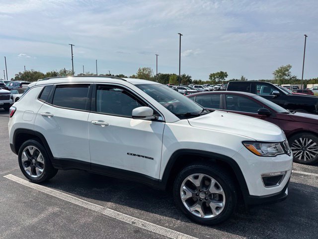 Used 2021 White Jeep Limited 4X4 image 4