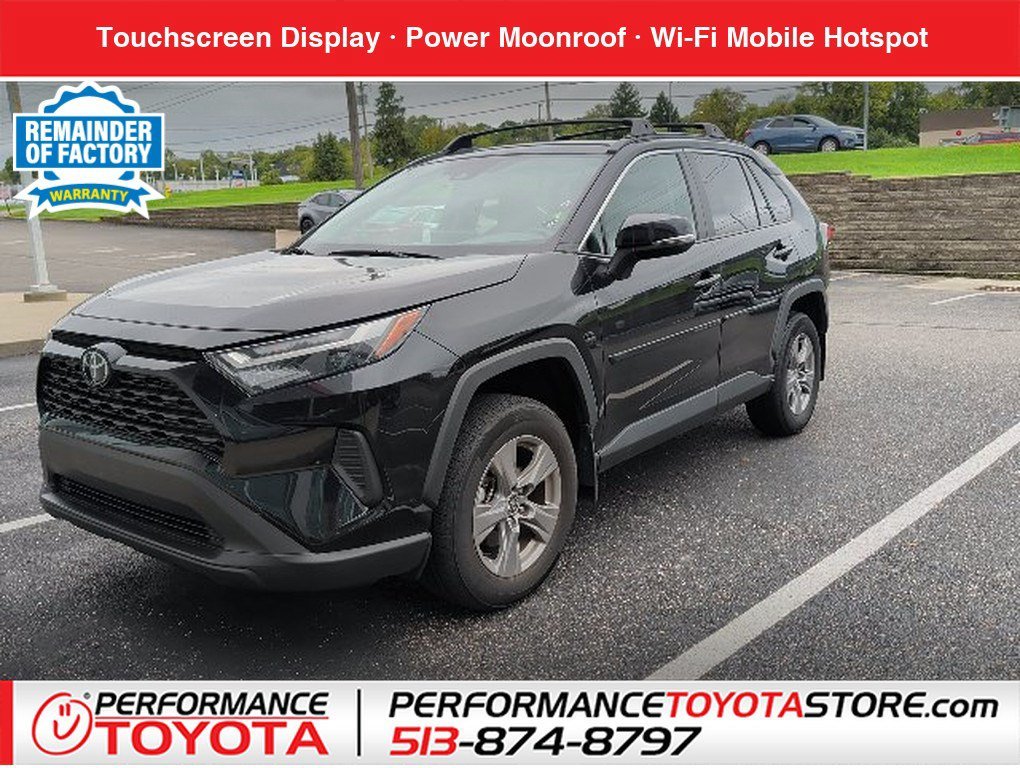 Used 2024 Midnight Black Metallic Toyota XLE image 1