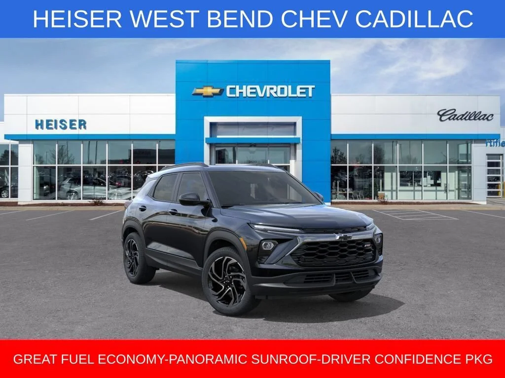 New 2026 Mosaic Black Metallic Chevrolet RS image 1