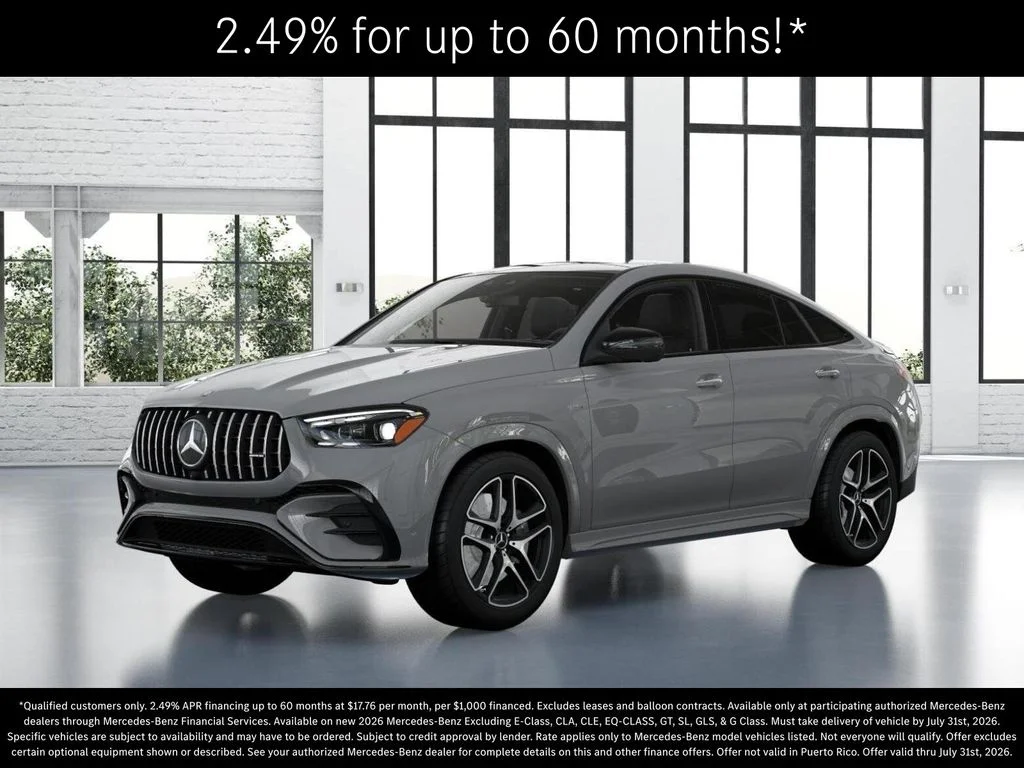 New 2026 MANUFAKTUR Alpine Grey Mercedes-Benz AMG® GLE 53 4MATIC+ Coupe image 39