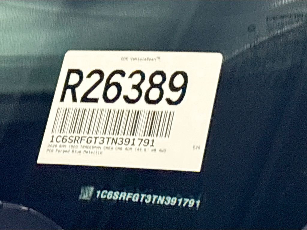 New 2026 Forged Blue Metallic RAM Tradesman image 24