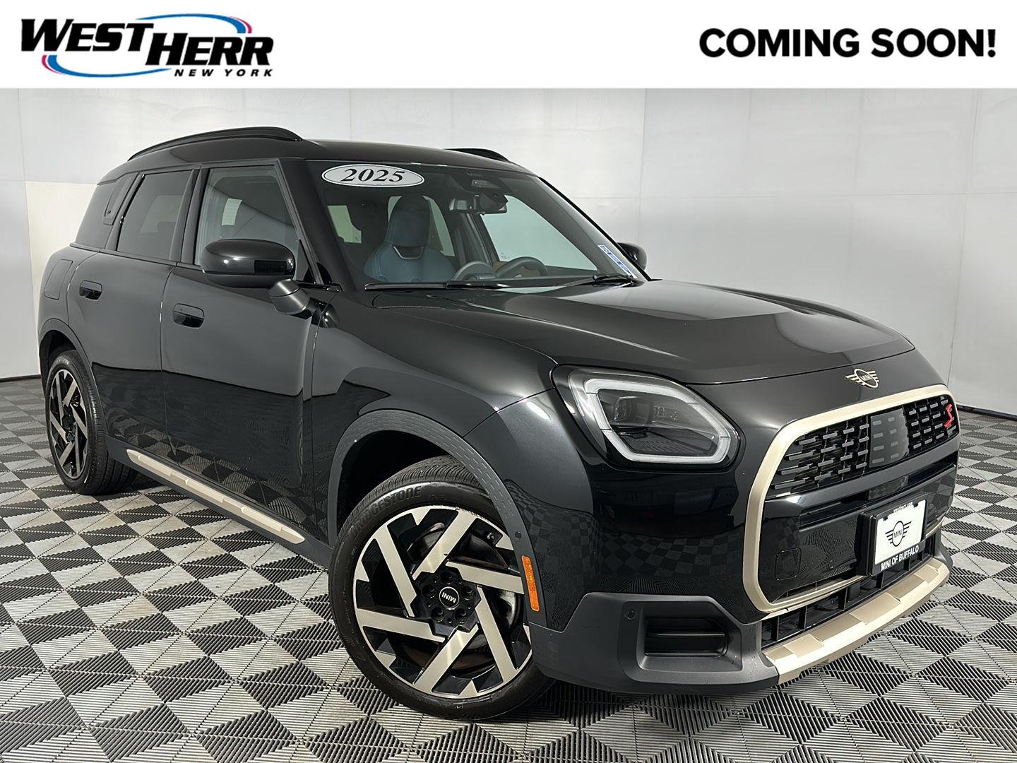 Used 2025 Midnight Black II Metallic MINI S image 1
