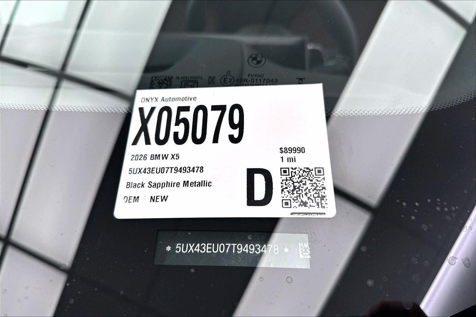 New 2026 Black Sapphire Metallic BMW xDrive50e image 19