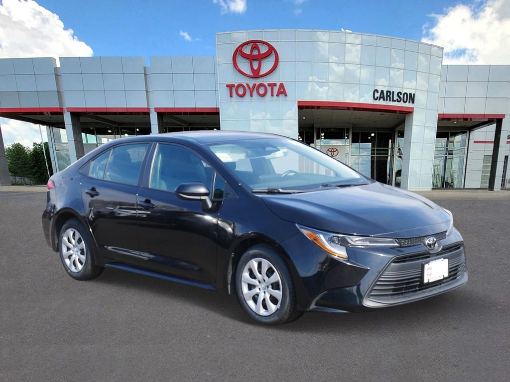 Certified 2023 Toyota Corolla LE with VIN 5YFB4MDE4PP063774 for sale in Minneapolis, Minnesota