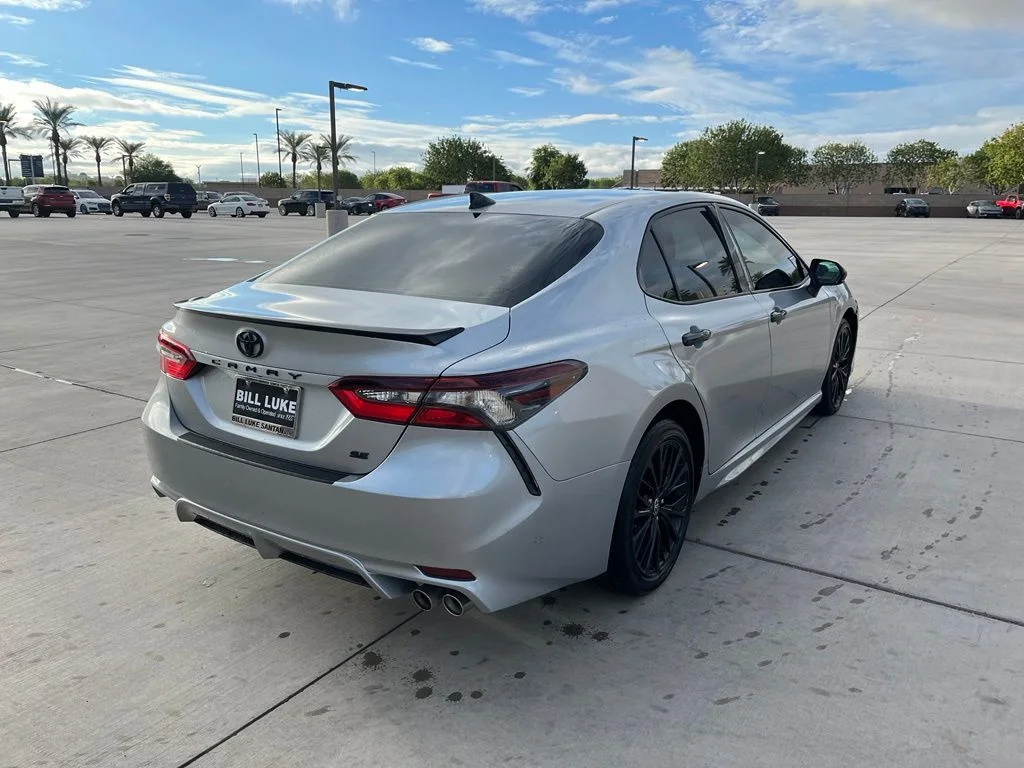 Certified Used 2021 Silver Toyota SE Nightshade image 10