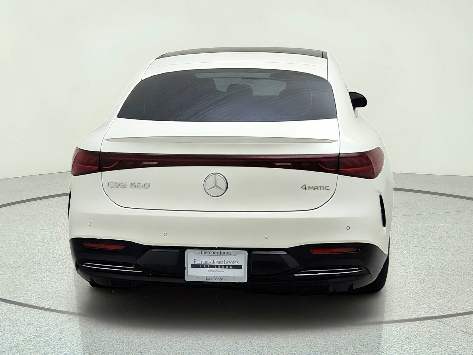 Certified Used 2023 MANUFAKTUR Diamond White Mercedes-Benz EQS 580 image 10