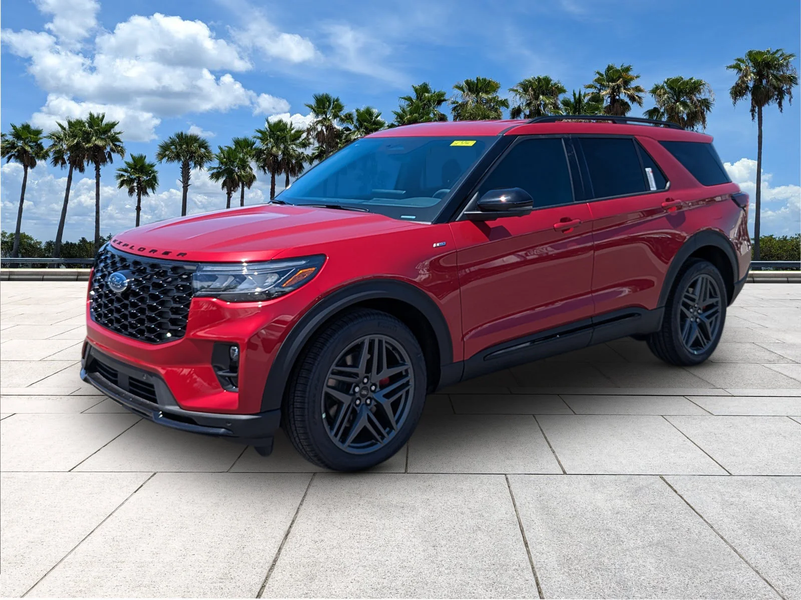 New 2026 Rapid Red Metallic Tinted Clearcoat Ford ST-Line image 3