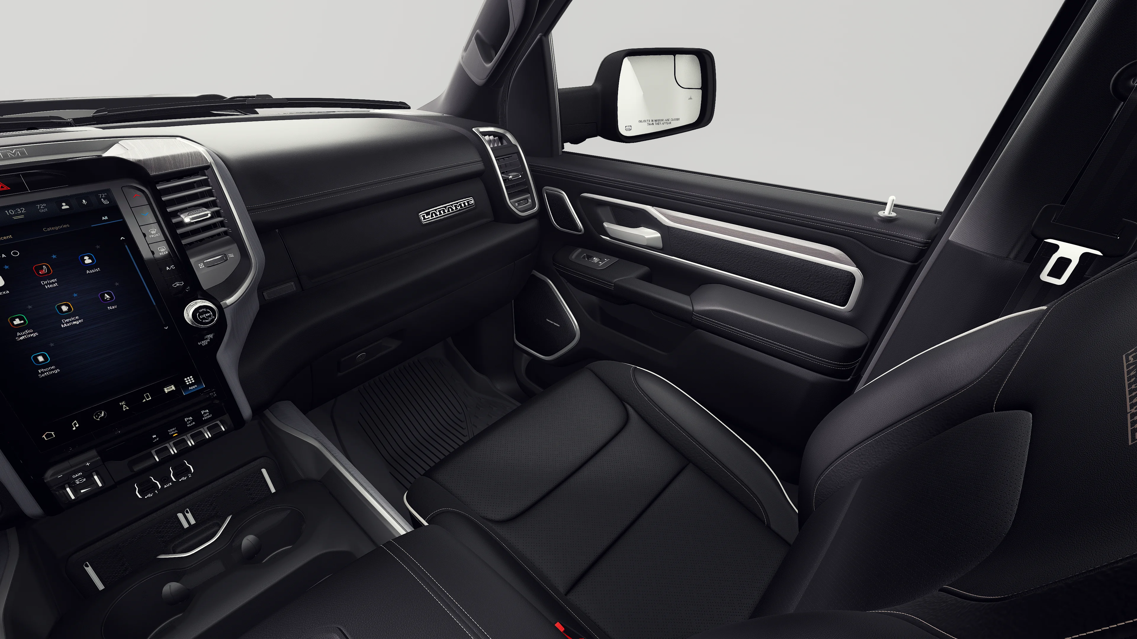 New 2027 Diamond Black Crystal Pearl-Coat Exterior Paint RAM LARAMIE image 19