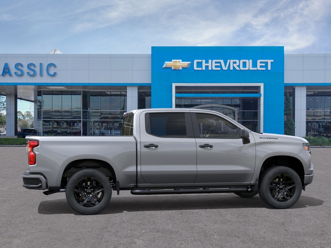 2026 Chevrolet Silverado 1500 Custom Gray at Classic Elite Chevrolet Sugar Land
