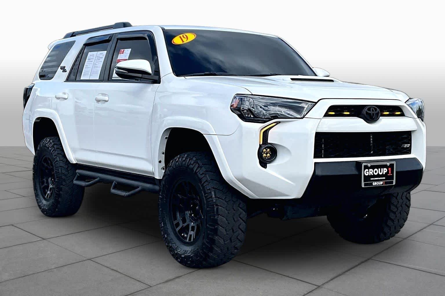 Used 2019 Super White Toyota TRD Off Road Premium image 2