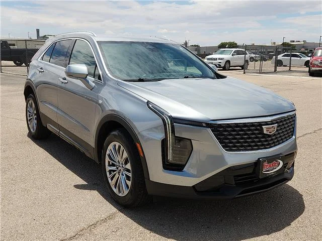 Used 2024 Silver Cadillac Premium Luxury Front-Wheel Drive image 6