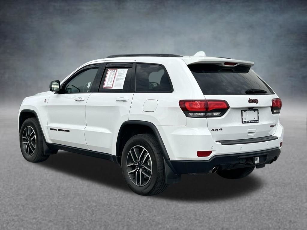Used 2020 White Jeep Trailhawk image 3