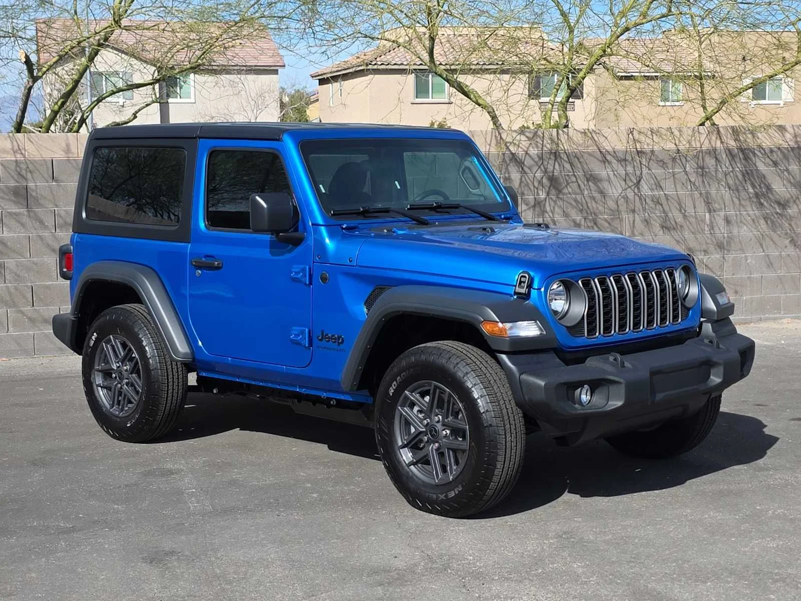 New 2026 Hydro Blue Pearlcoat Jeep Sport image 2