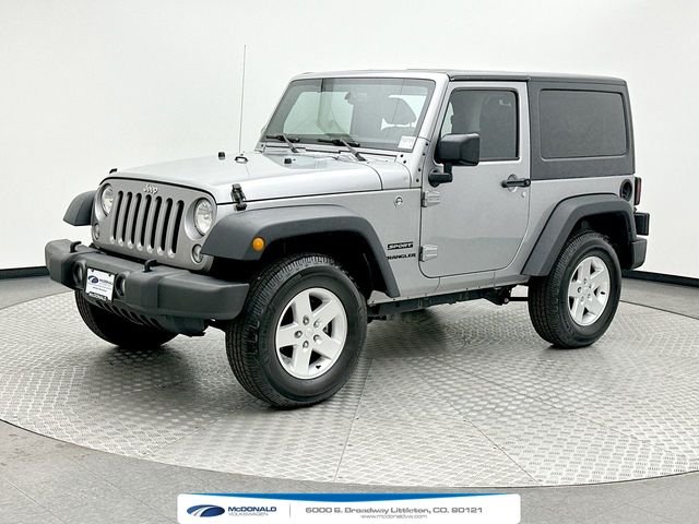 Used 2017 Silver Jeep Sport image 1