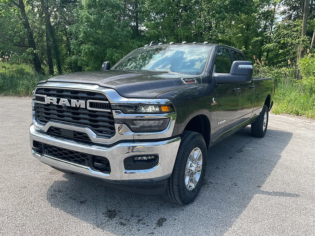 New 2026 Granite Crystal Metallic Clearcoat RAM Big Horn Crew Cab 4x4 8