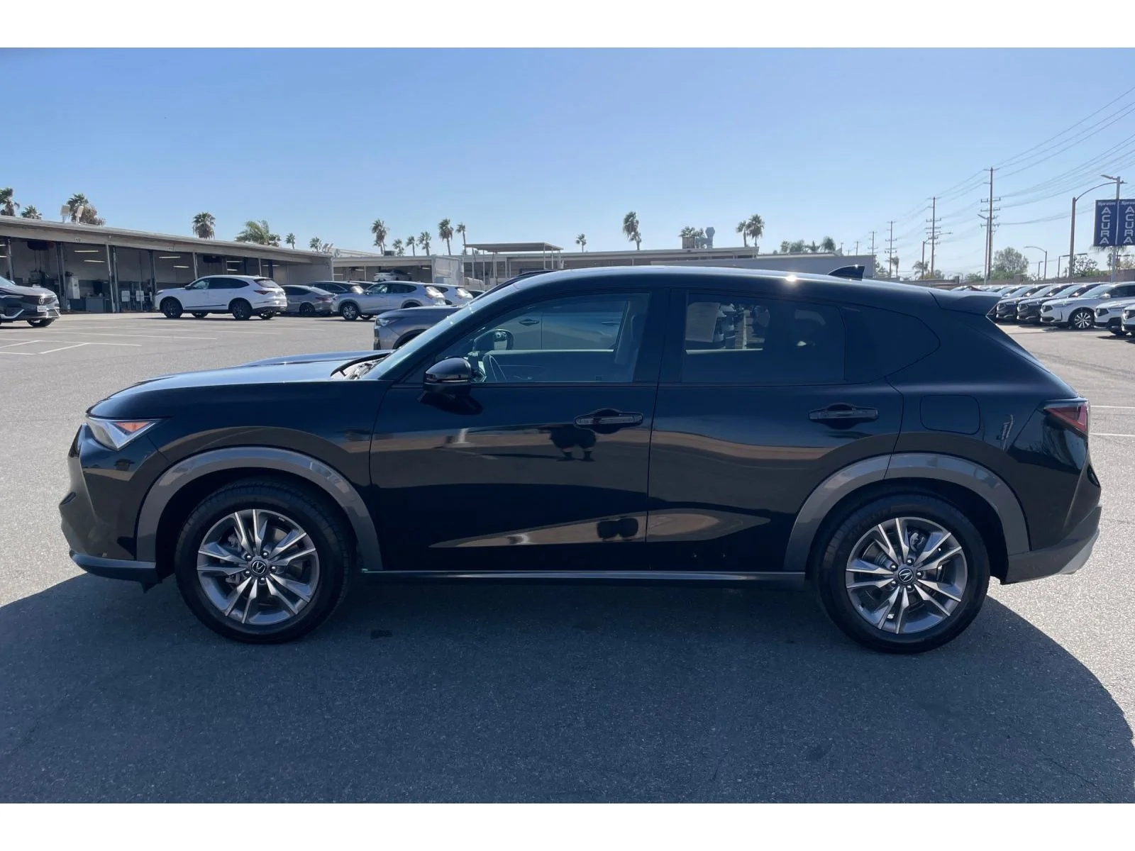 Used 2025 Crystal Black Pearl Acura Base image 2