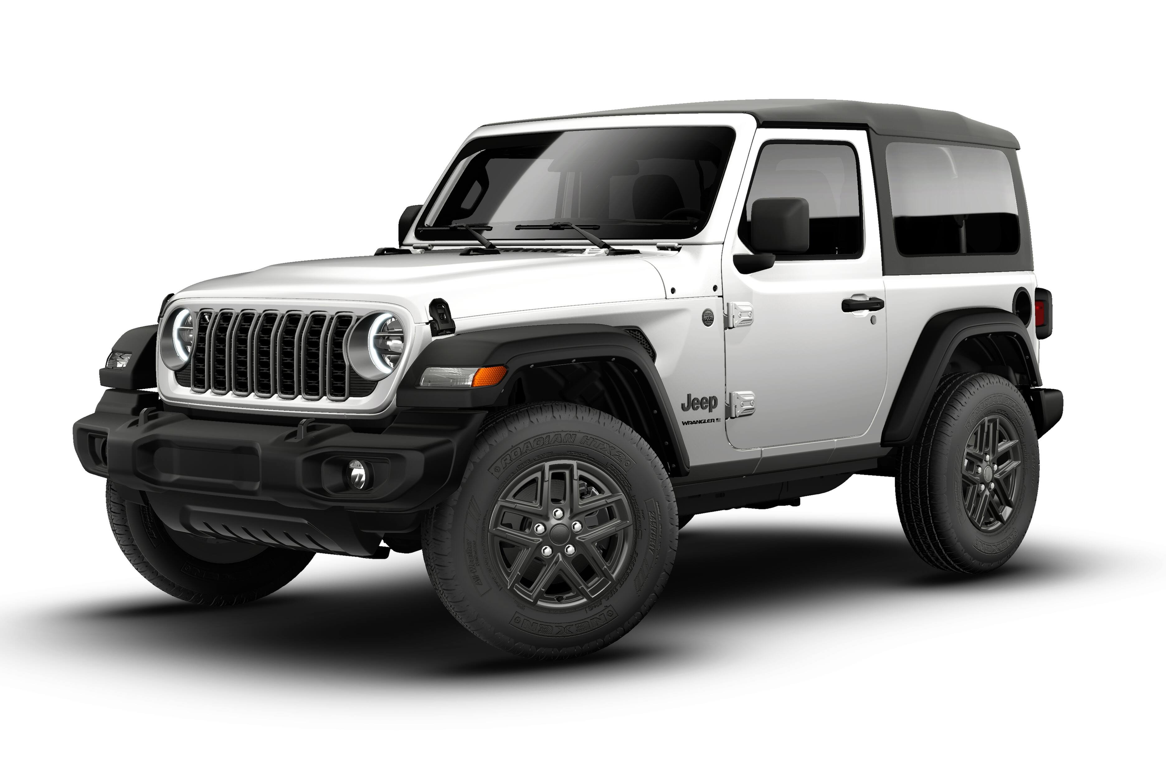 New 2026 Bright White Clear-Coat Exterior Paint Jeep Sport S image 13