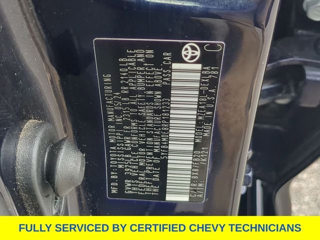 Used 2024 Blue Toyota LE image 48