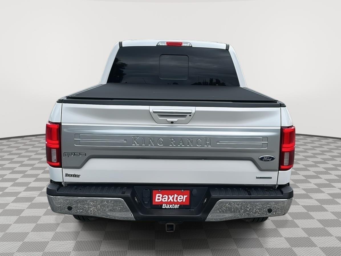 Used 2019 White Platinum Metallic Tri-Coat/Stone Gray Ford King Ranch image 19
