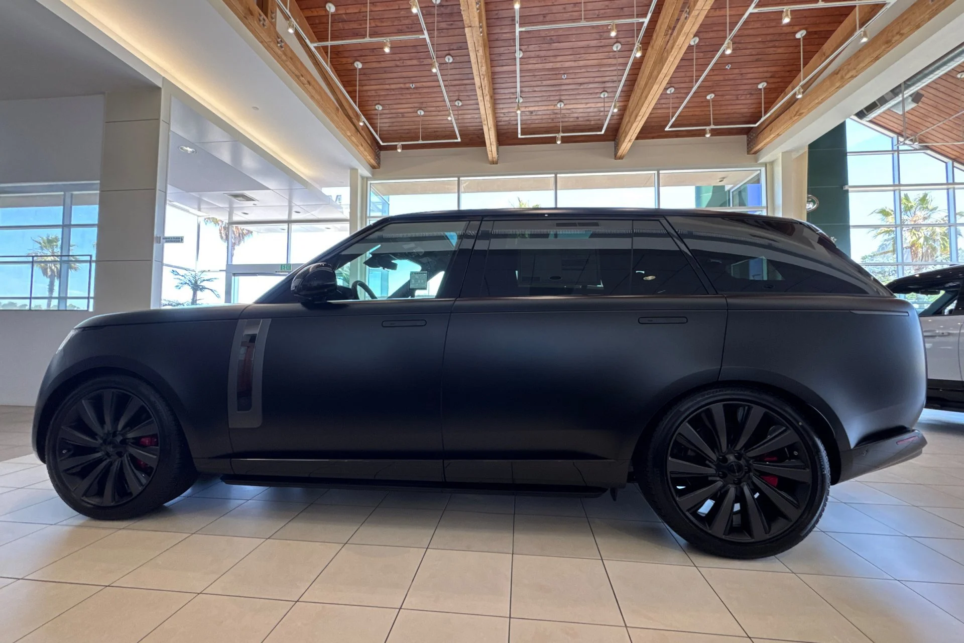 New 2026 Obsidian Black Satin Land Rover SV image 5