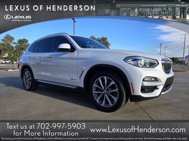 2018 BMW X3 xDrive30i
