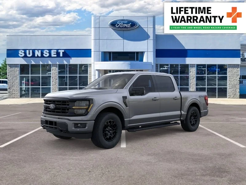 New 2026 Carbonized Gray Metallic Ford XLT image 1