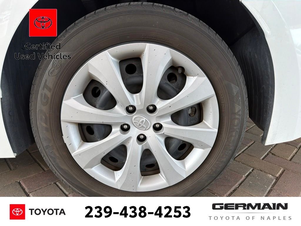 Certified Used 2023 White Toyota LE image 3