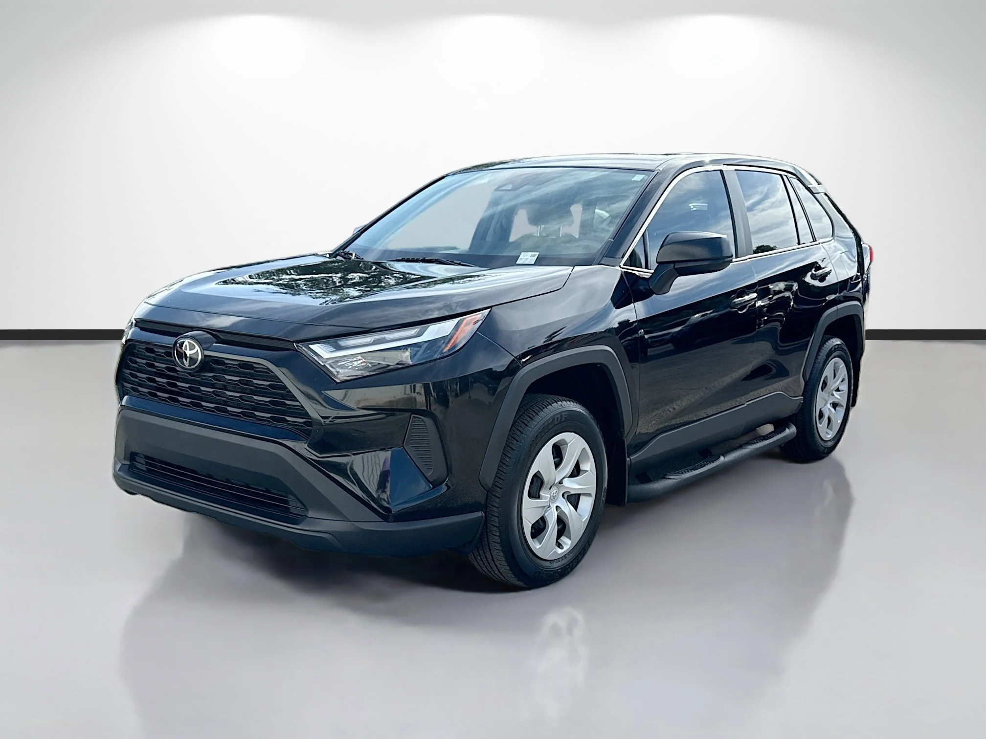Used 2025 Midnight Black Metallic Toyota LE image 7