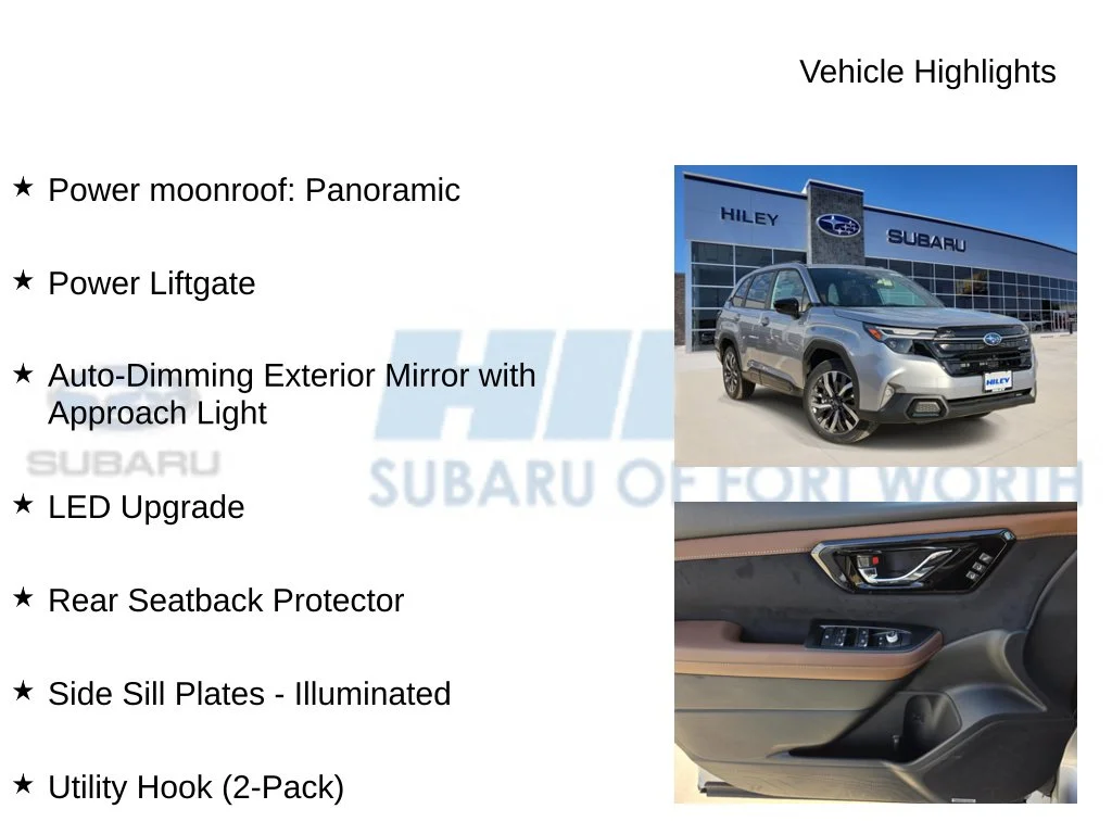 New 2026 ICE SILVER METALLIC Subaru Touring Hybrid image 5