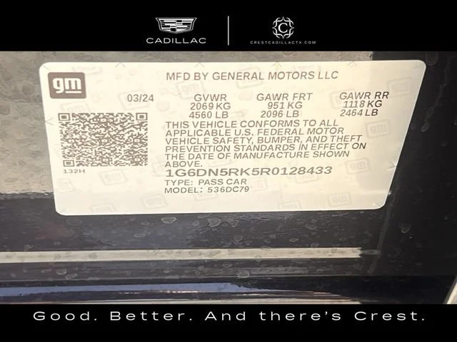 Used 2024 Midnight Sky Metallic (Late Availability) CADILLAC Premium Luxury image 31