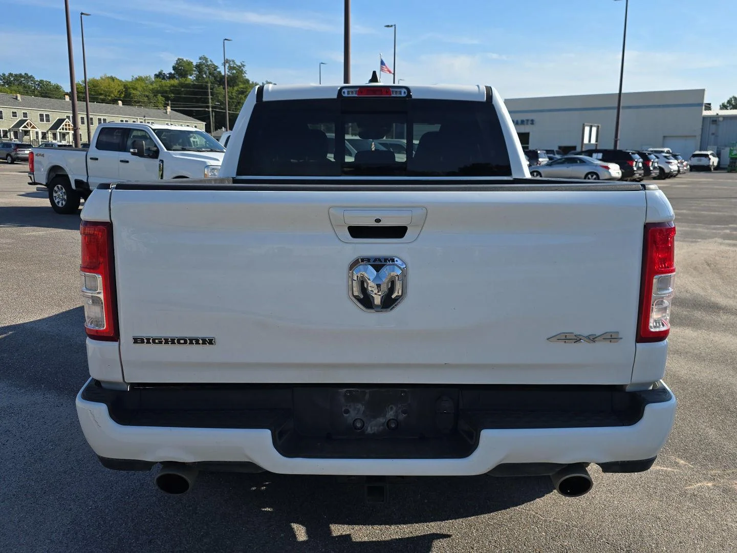 Used 2024 Bright White Clearcoat Ram Big Horn image 4
