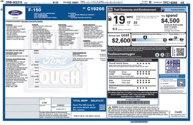 New 2026 White Ford Platinum image 23